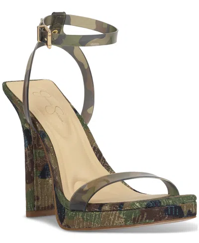 Jessica Simpson Women's Adonia Two-piece Platform Dress Sandals