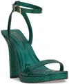 Jessica Simpson Adonia High Heel In Gem Green In Gem Green Reptile