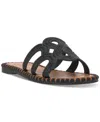 Jessica Simpson Bria 2 Slide Sandal In Black Rhinestone