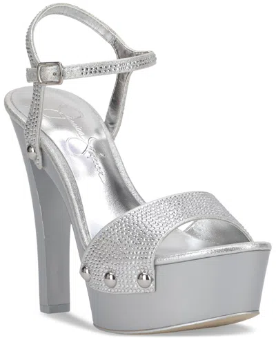 JESSICA SIMPSON WOMEN'S CALENTA PLATFORM DRESS SANDALS