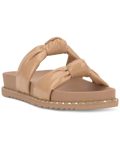 JESSICA SIMPSON WOMEN'S CARALYNA KNOTTED FOOTBED SANDALS