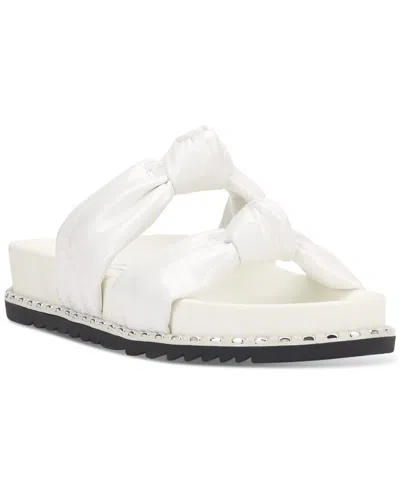 JESSICA SIMPSON WOMEN'S CARALYNA KNOTTED FOOTBED SANDALS