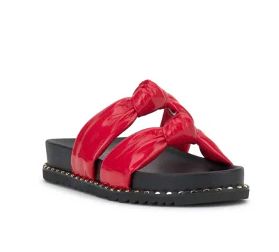 Jessica Simpson Women's Caralyna Sandal In Poppy In Red
