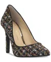 Jessica Simpson Cassani Pump In Black Sparkle Tweed In Black Tweed
