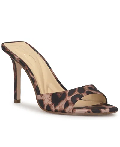 Jessica Simpson Dravie Sandal In Animal Print