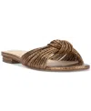 Jessica Simpson Dydra Slide Sandal In Bronze Snake