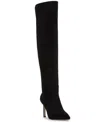 Jessica Simpson Verity Womens Solid Manmade Over-the-knee Boots In Black
