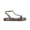 Jessica Simpson Eshily Platform Sandal In Multi