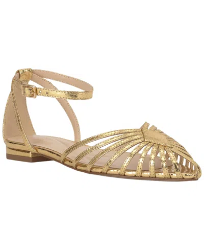 JESSICA SIMPSON WOMEN'S EULEAN HUARACHE POINTED TOE FLAT SANDALS