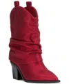 Jessica Simpson Gemorra Pointed Toe Bootie In Red Muse Rhinestone