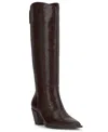 Jessica Simpson Hemmia Pointed Toe Knee High Boot In Brown