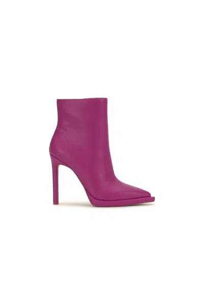 Jessica Simpson Women's High Heel Leather Bootie In Pink