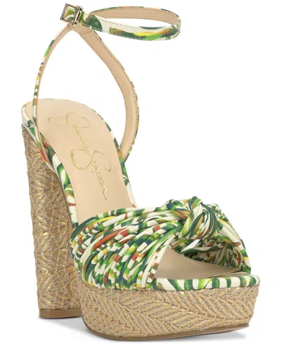JESSICA SIMPSON WOMEN'S IMMIE PLATFORM DRESS SANDALS