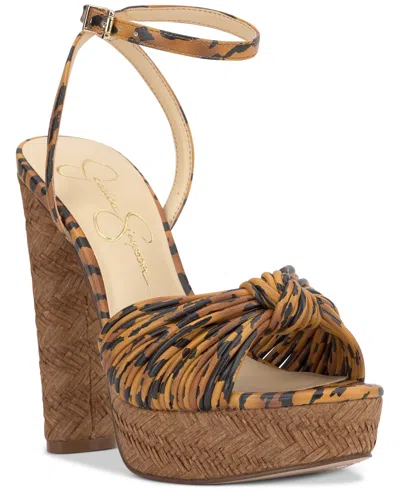JESSICA SIMPSON WOMEN'S IMMIE PLATFORM DRESS SANDALS