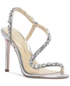 Jessica Simpson Jaycin Sandal In Silver Metallic
