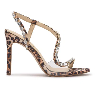 Jessica Simpson Women's Jaycin High Heel In Natural Leopard In Multi