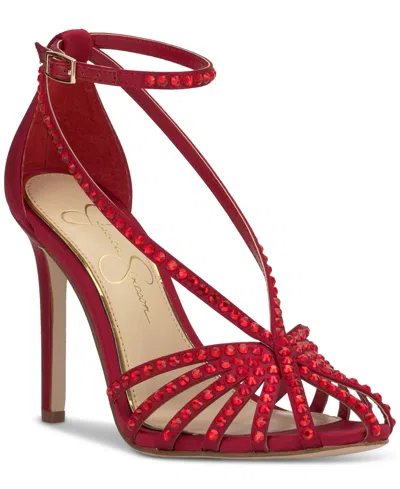 Jessica Simpson Women's Jittale Strappy Two-piece Pumps
