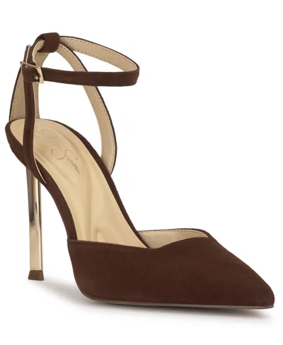 Jessica Simpson Women's Kalynia Stiletto Dress Sandals In Brown