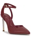 Jessica Simpson Women's Kalynia Stiletto Dress Sandals In Burgundy