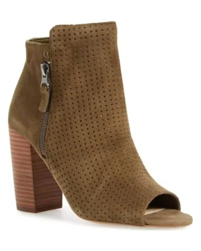 Jessica Simpson Women's Keris Bootie In Dark Olive In Brown