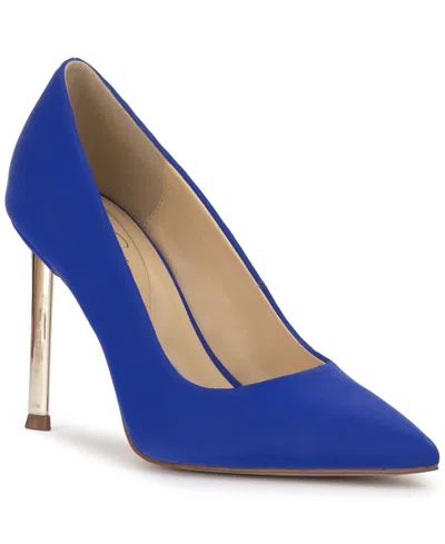 Jessica Simpson Kheloe Pointed Toe Pump In Blue