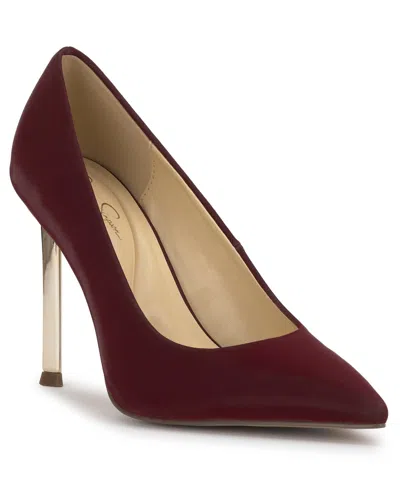 Jessica Simpson Kheloe Pointed Toe Pump In Multi