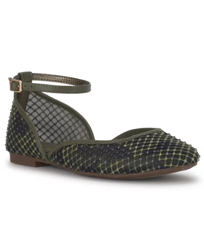Jessica Simpson Women's Laelli Mesh Ballet Flats In Green