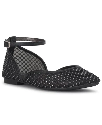 Jessica Simpson Women's Laelli Mesh Ballet Flats In Black