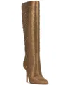 Jessica Simpson Laurel Pointed Toe Knee High Boot In Bronze Shimmer