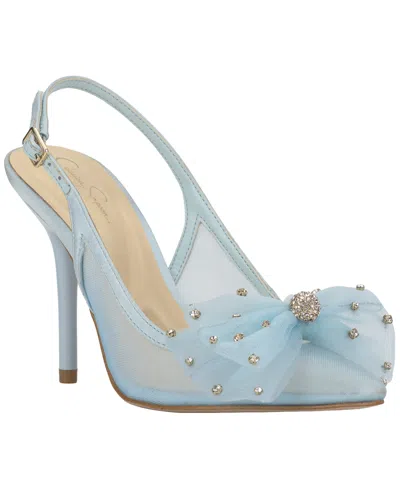 Jessica Simpson Lavilra Slingback Pointed Toe Pump In Multi