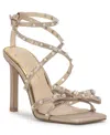Jessica Simpson Loelva Studded Strappy Sandal In Gold