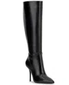 Jessica Simpson Women's Lovienn Stiletto Knee-high Dress Boots In Black