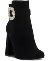 Jessica Simpson Luminna Bootie In Black Suede