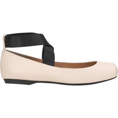 Jessica Simpson Women's Mandalaye Flat Shoes - Medium In Chalk In White