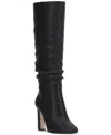 Jessica Simpson Minerva Knee High Boot In Black Smooth