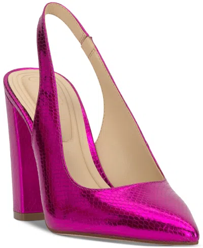 Jessica Simpson Women's Noula Pointed-toe Dress Pumps In Bright Pink