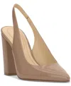 Jessica Simpson Women's Noula Pointed-toe Dress Pumps In Chai Latte Patent