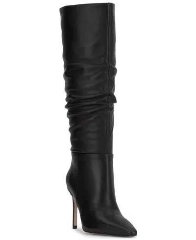 JESSICA SIMPSON WOMEN'S OHENA TALL STILETTO SLOUCHY BOOTS