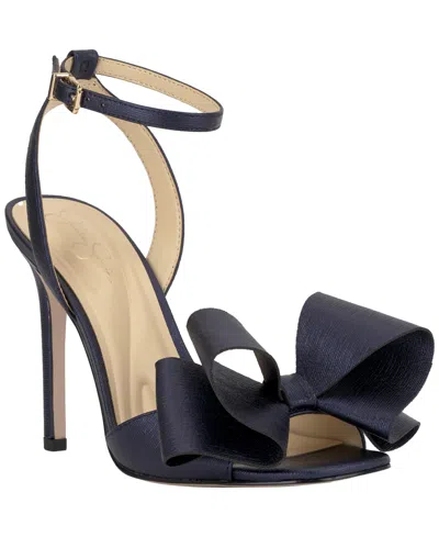 Jessica Simpson Women's Olivine Bow High-heel Stiletto Dress Sandals In Blue