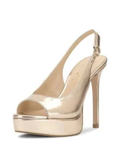 Jessica Simpson Women's Sibilla Platform Heel Sandal In Champagne In Gold