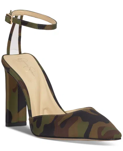 Jessica Simpson Women's Soltiea Two-piece Blade-heel Pumps