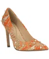 Jessica Simpson Women's Welica Embellished Pointed-toe Pumps In Orange