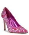 Jessica Simpson Women's Welica Embellished Pointed-toe Pumps In Purple