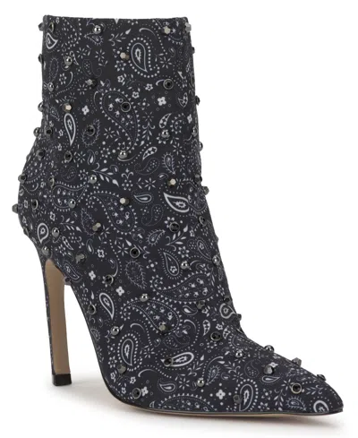 Jessica Simpson Women's Wilonix Stiletto Pointed-toe Booties In Multi