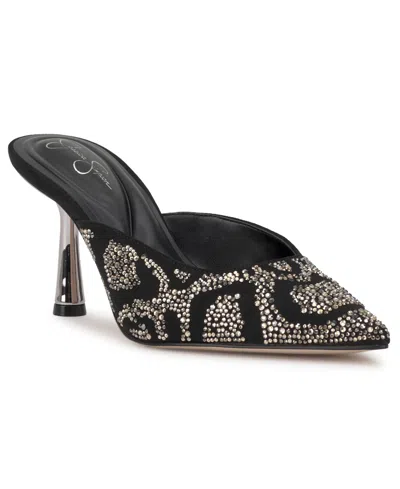 JESSICA SIMPSON WOMEN'S XIA MID-HEEL MULE PUMPS