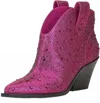 Jessica Simpson Women Zadie 2 Ankle Boot In Fuschia In Pink