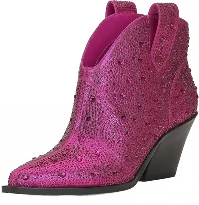 Jessica Simpson Women Zadie 2 Ankle Boot In Fuschia In Pink