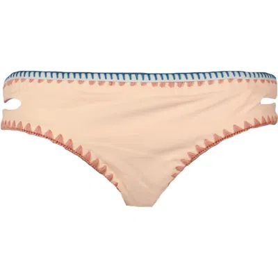 Jessica Simpson Womens Cut-out Reversible Swim Bottom Separates In Multi