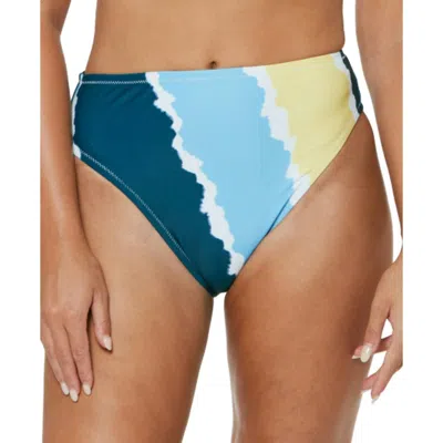 Jessica Simpson Womens High-waist Lined Swim Bottom Separates In Multi