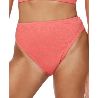 JESSICA SIMPSON WOMENS METALLIC PRINTED SWIM BOTTOM SEPARATES